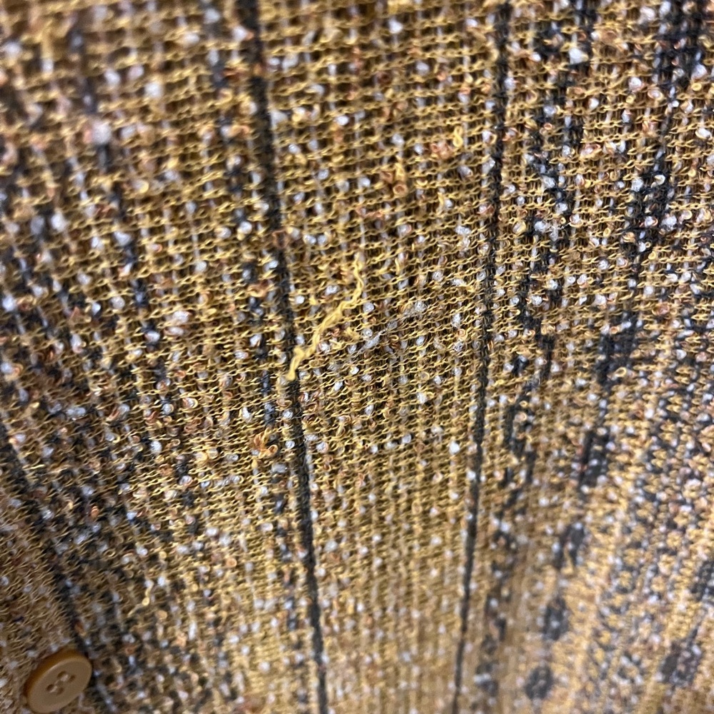 Men's Textured Brown Shirt - Picture 3 of 4